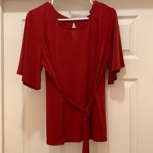 Beautiful rust orange blouse